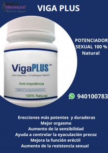 VIGA PLUS POTENCIADOR SEXUAL 